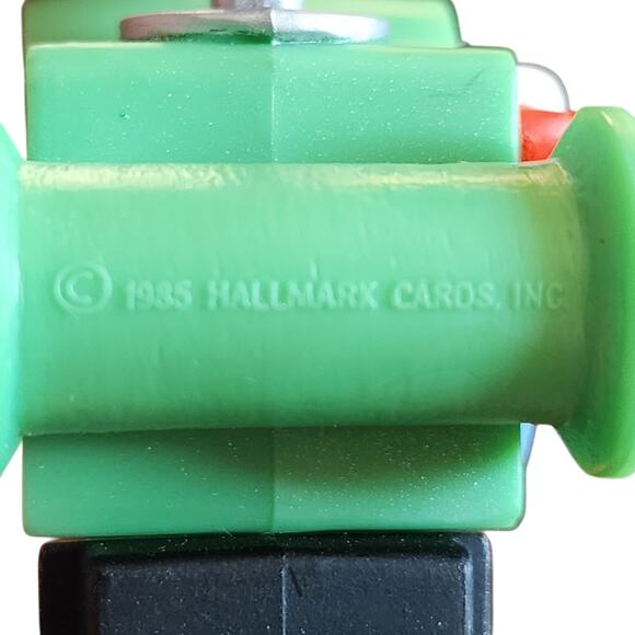 Vintage 1985 Hallmark Engineering Mouse Train Christmas Ornament - Picture 3 of 3